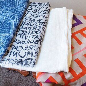 Three Pack of Scarves and One Wrap